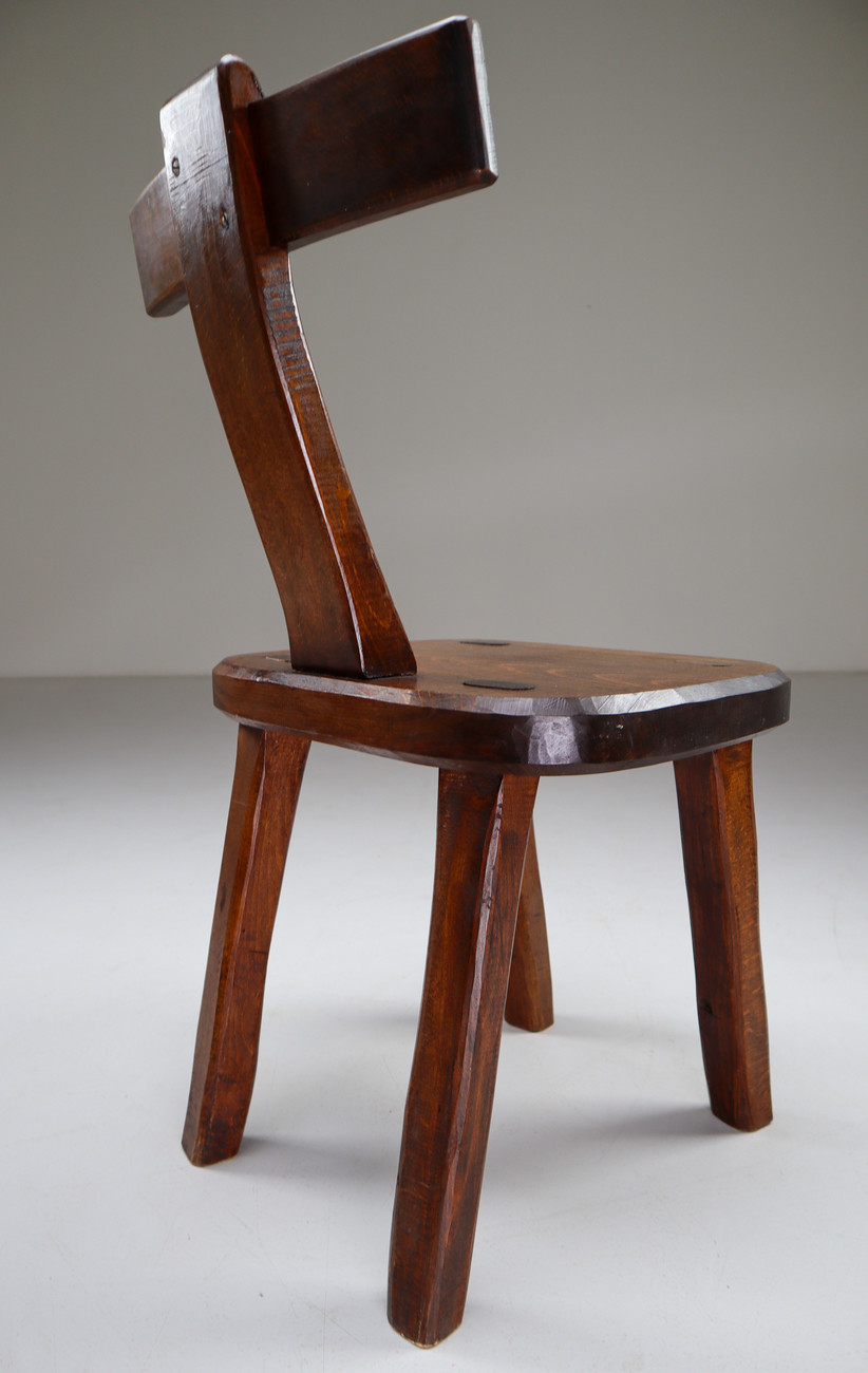 Six Sculptural Chairs by Olavi Hänninen for Mikko Nupponen, Finland, 1950s Mid-20th century
