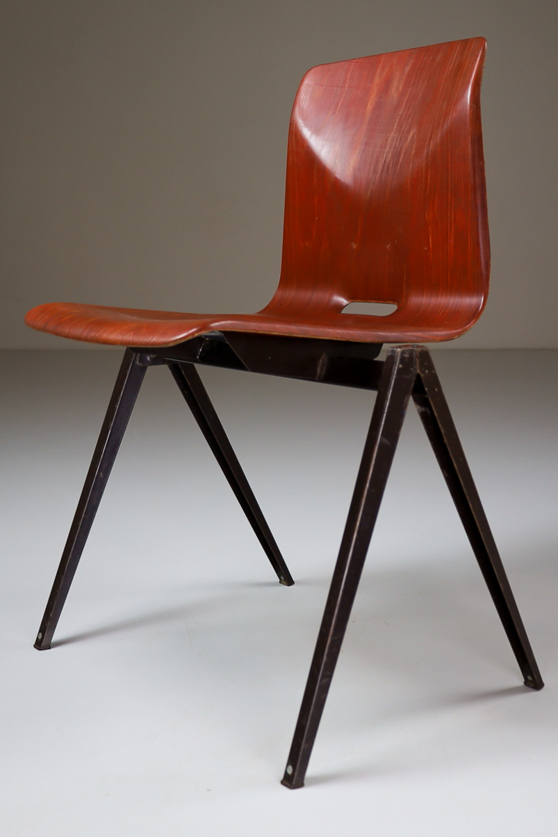 椅子 Galvanitas chair S22 brown&black Galvanitas 