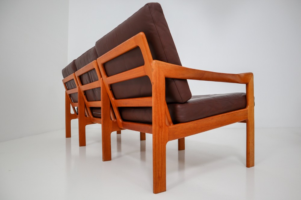 Teak Living Room Set Designed by Illum Wikkelsø and Produced by Eilersen