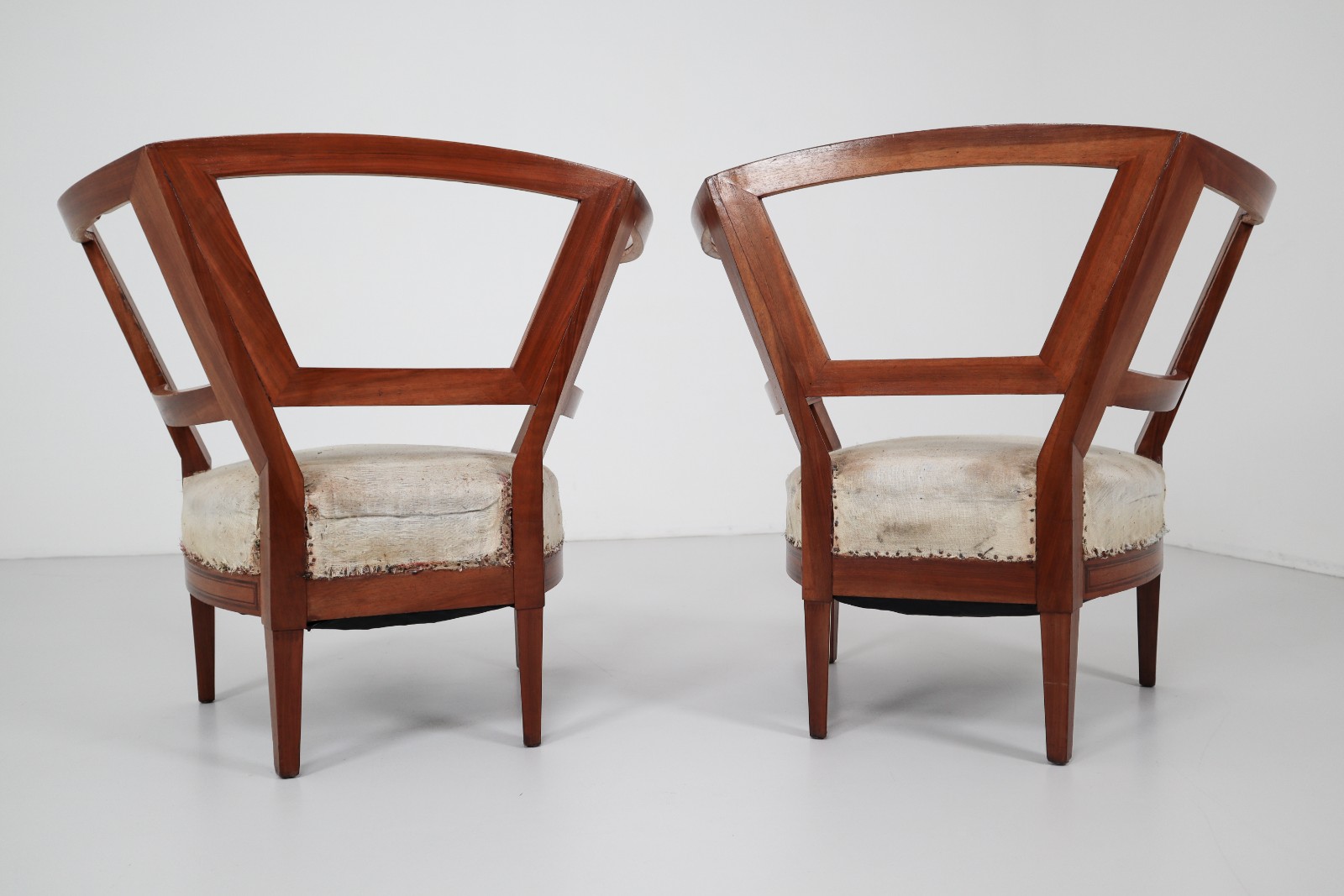 Two Biedermeier Armchairs, Praque 1850