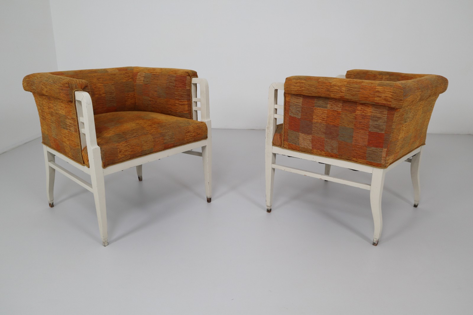 Two Jugenstil Armchairs, Praque 1910