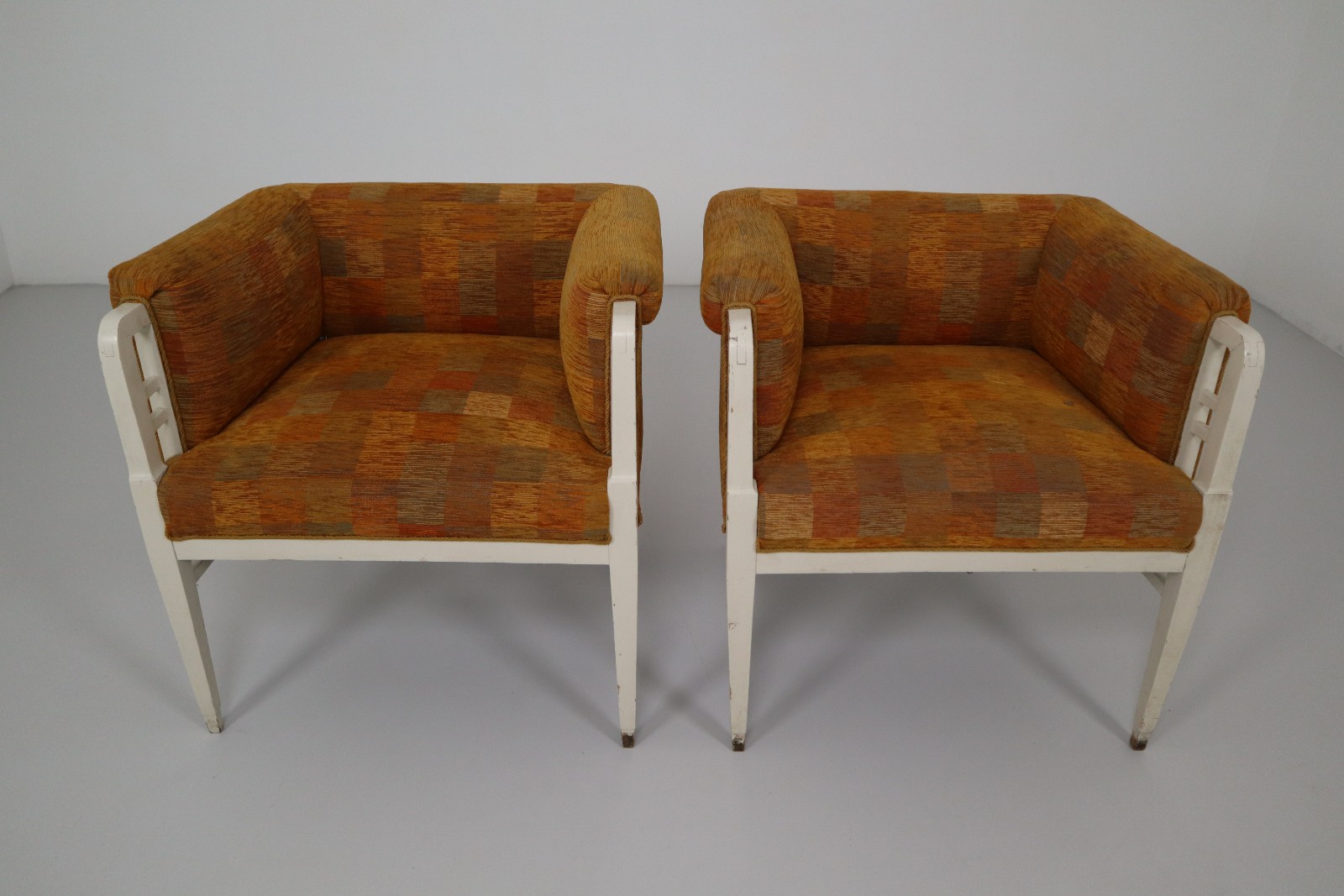 Two Jugenstil Armchairs, Praque 1910