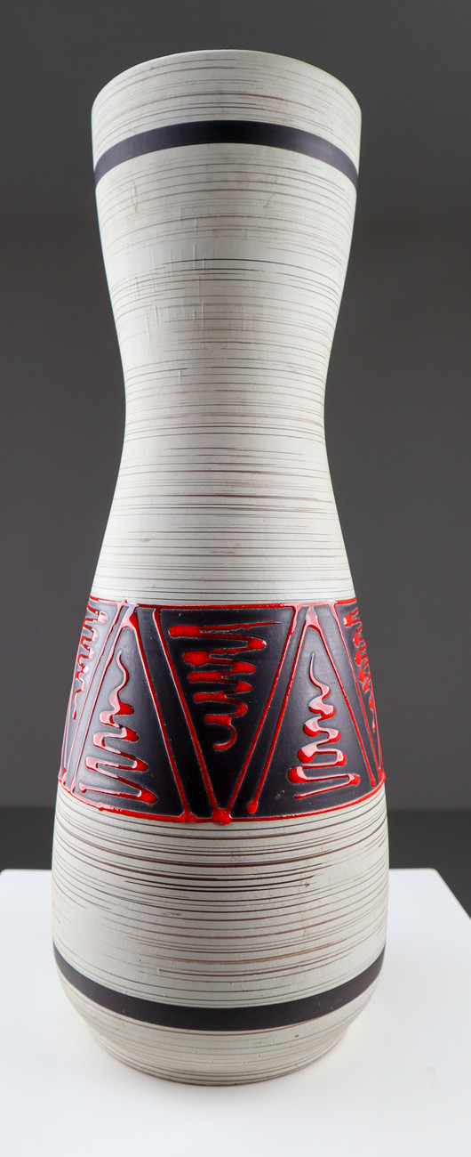 Two Large Modern Austrian Ceramic Vases or Vessels 1960s Mid-20th century