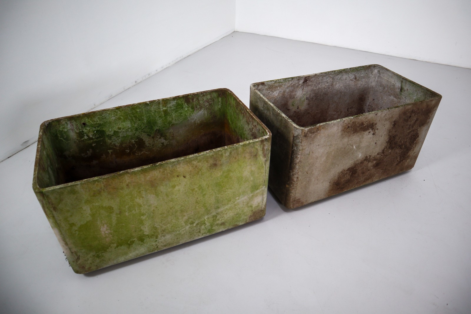 Two Willy Guhl Planters 