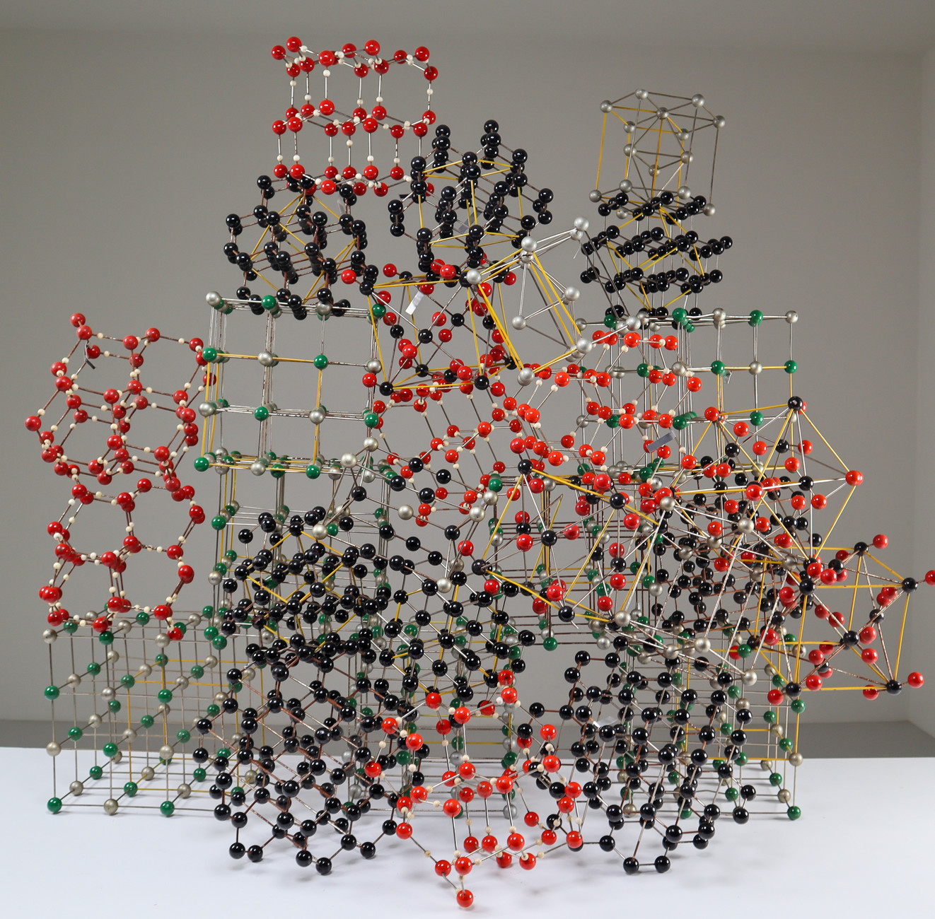 Various Molecular model Structures from Prague 1950s Mid-20th century
