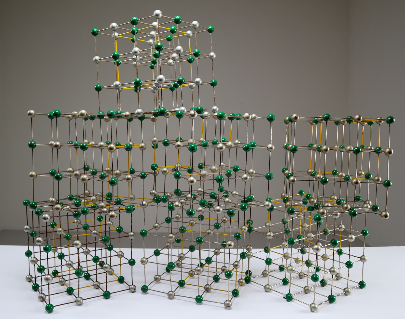 Various Molecular model Structures from Prague 1950s Mid-20th century