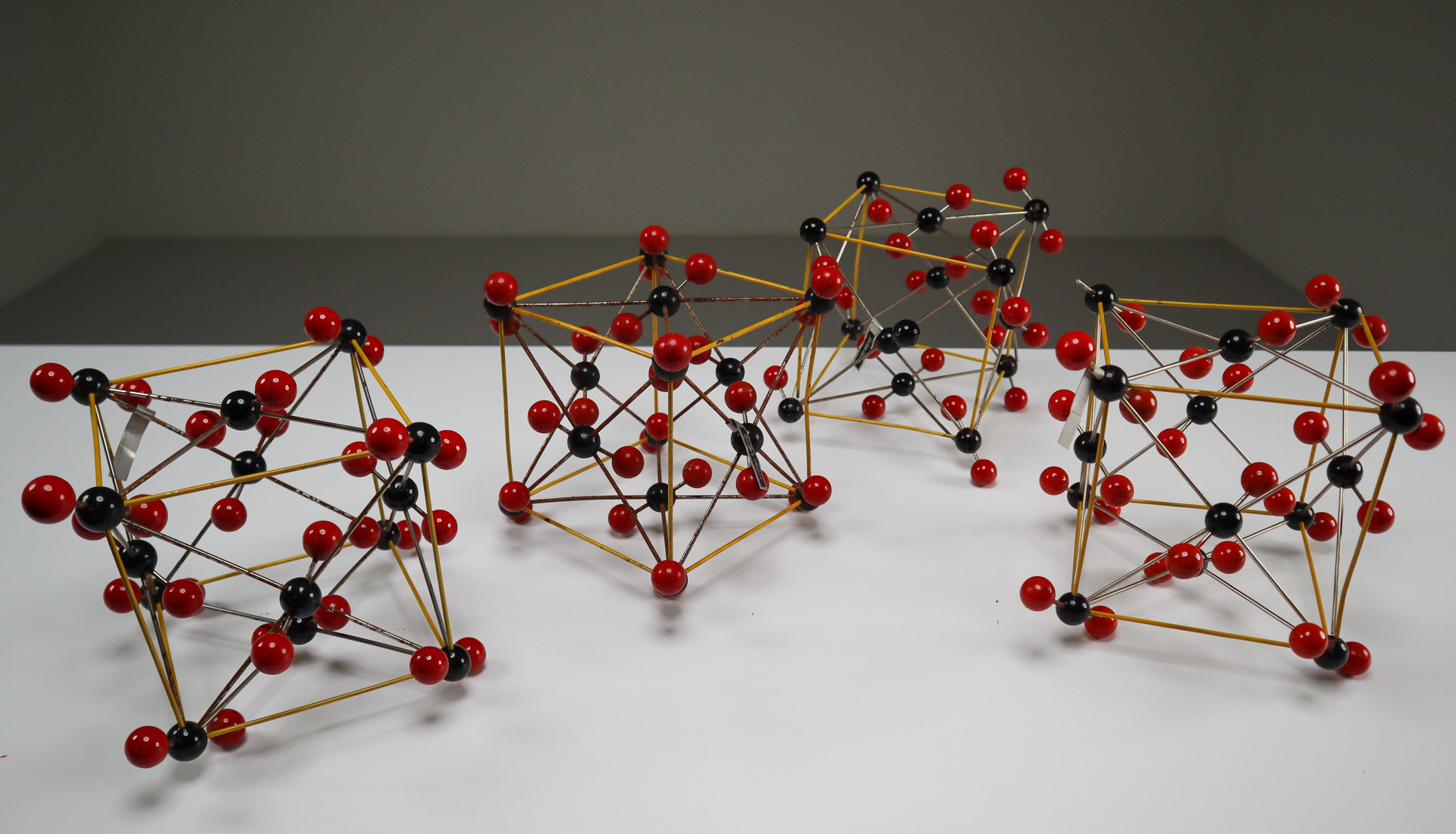 Various Molecular model Structures from Prague 1950s Mid-20th century