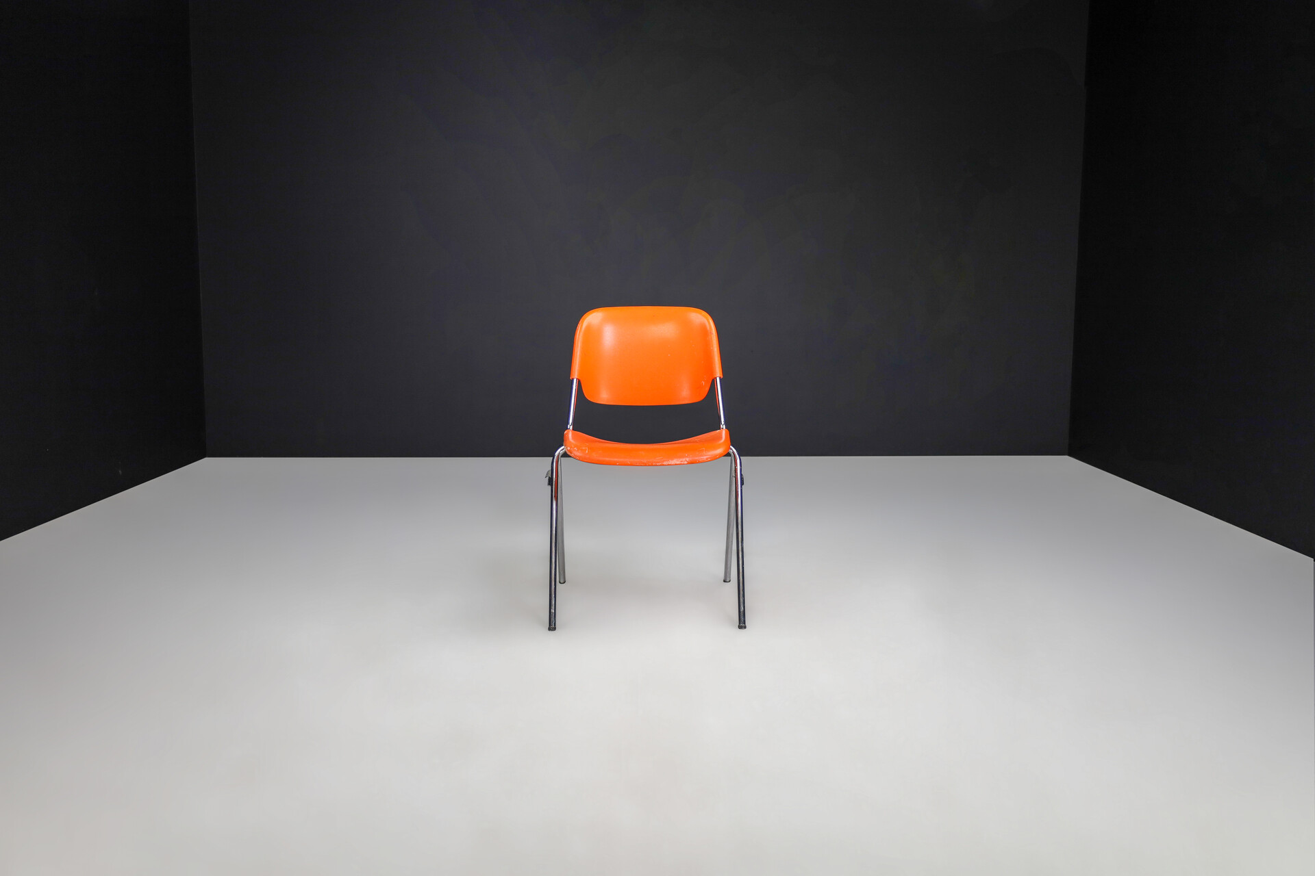 Vintage Chrome and plastic chairs, 1970s Late-20th century