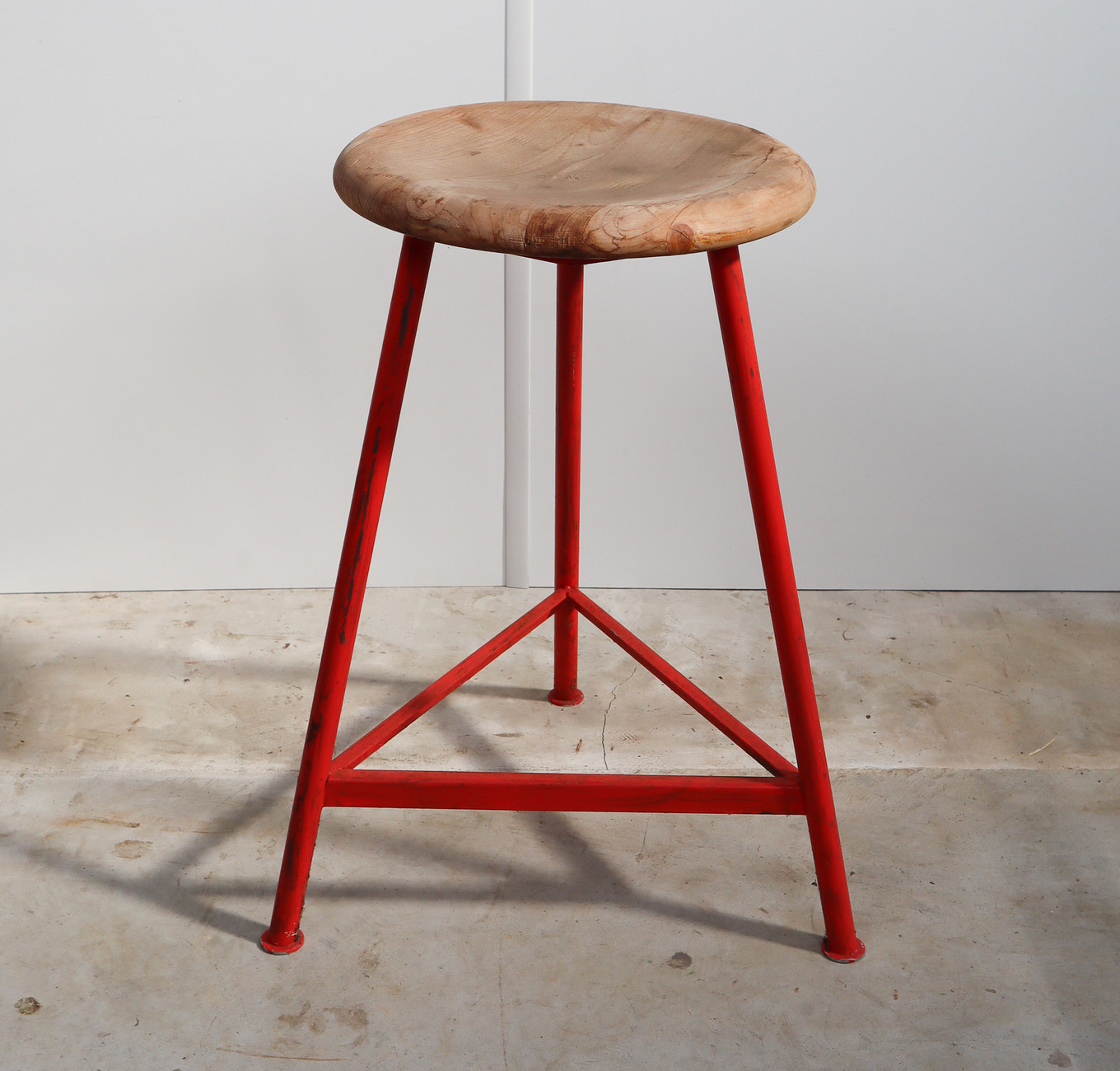Vintage industrial stools Late-20th century