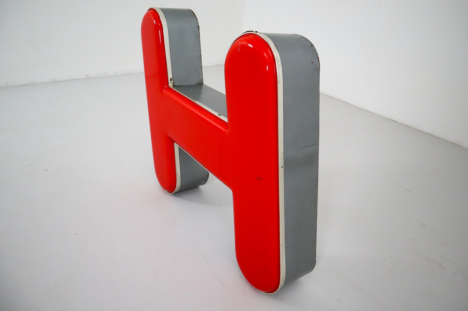 Vintage Letter U, 1950s