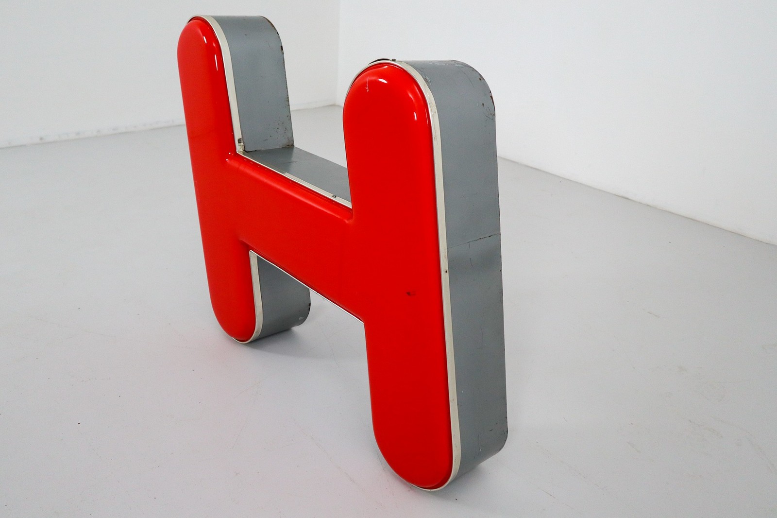 Vintage Letter U, 1950s