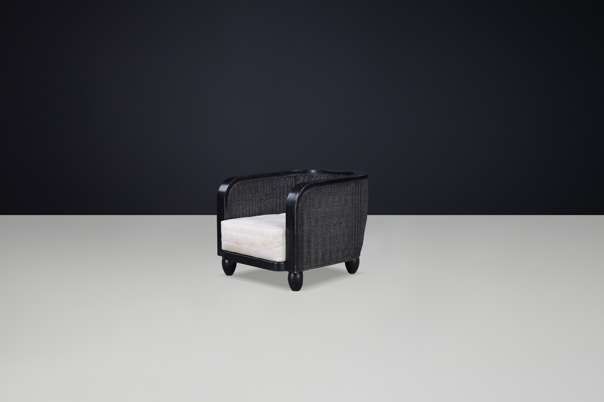 Vintage Lobby armchair by Lambert, Germany 1980s Late-20th century