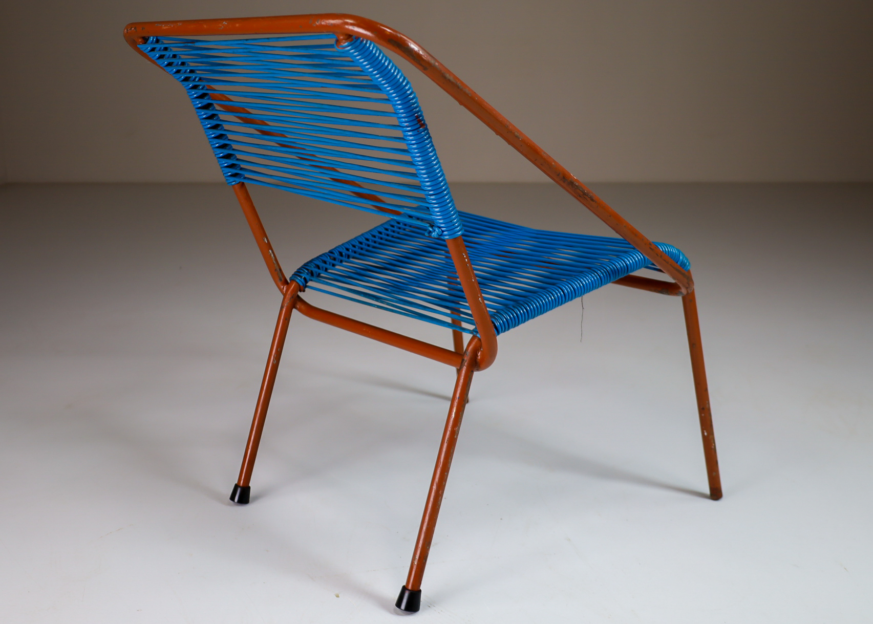 Vintage Spaghetti garden chair , France 1970s Late-20th century