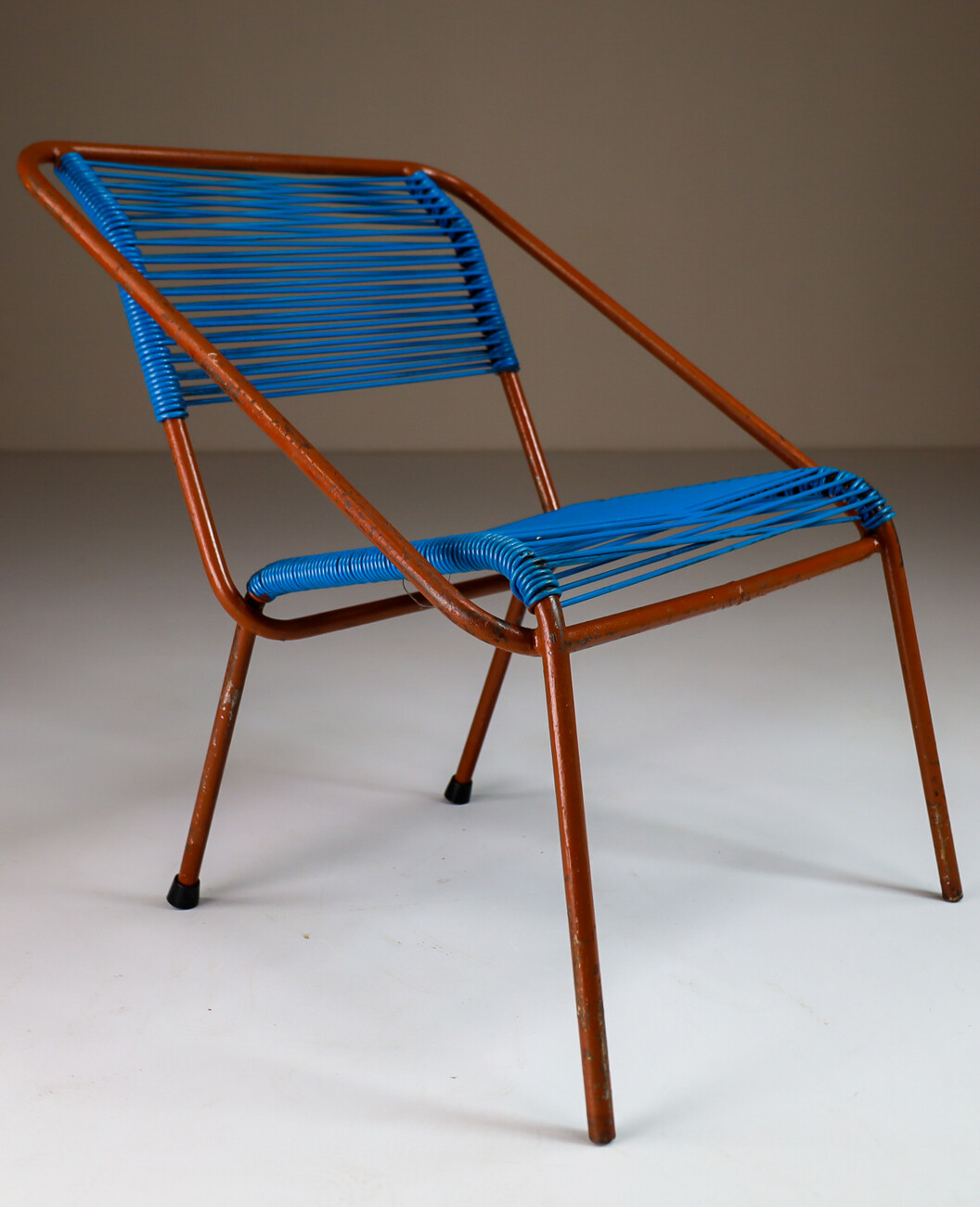 Vintage Spaghetti garden chair , France 1970s Late-20th century