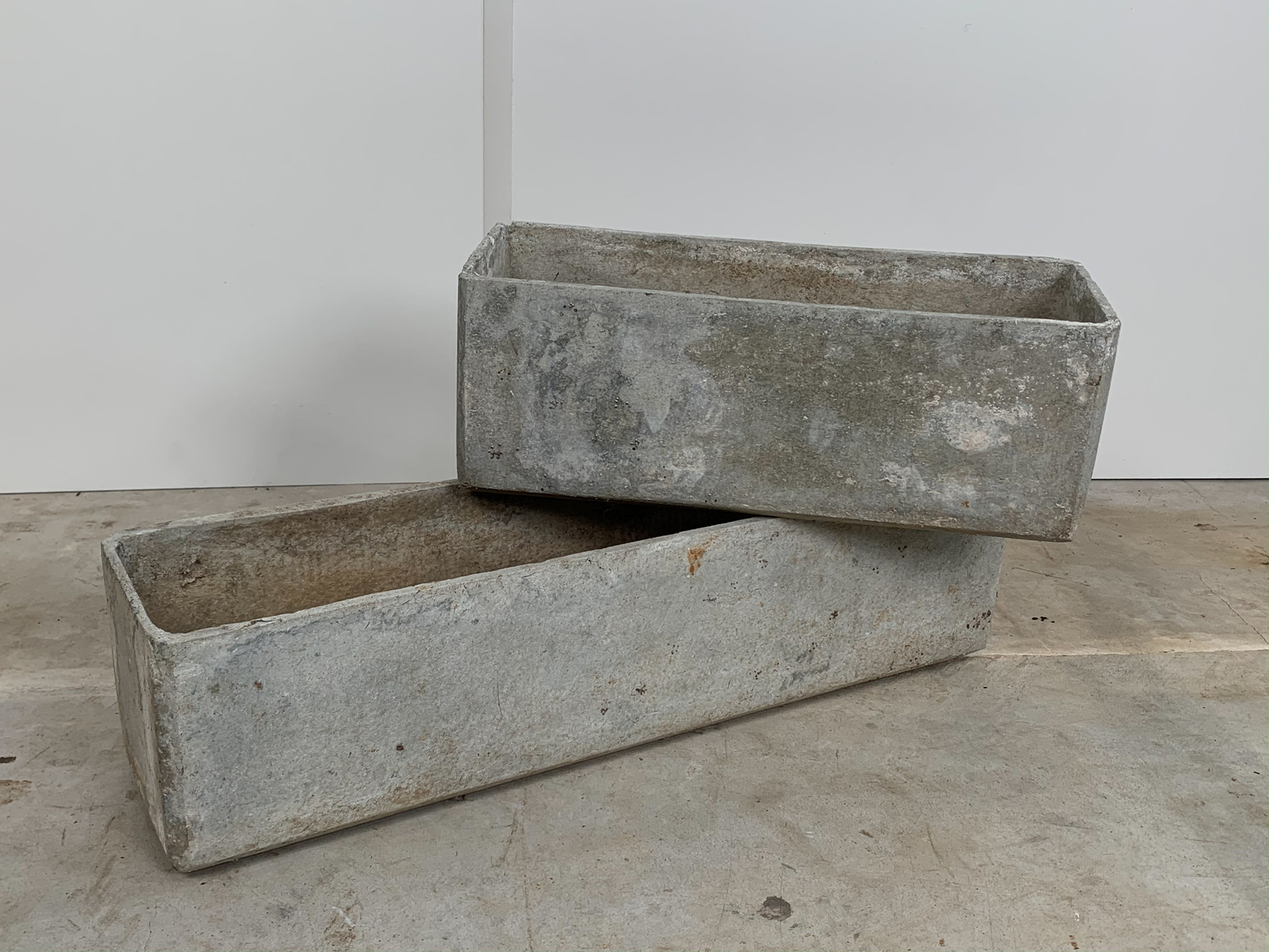 Willy Guhl Rectangular Planters, 1960 Switzerland