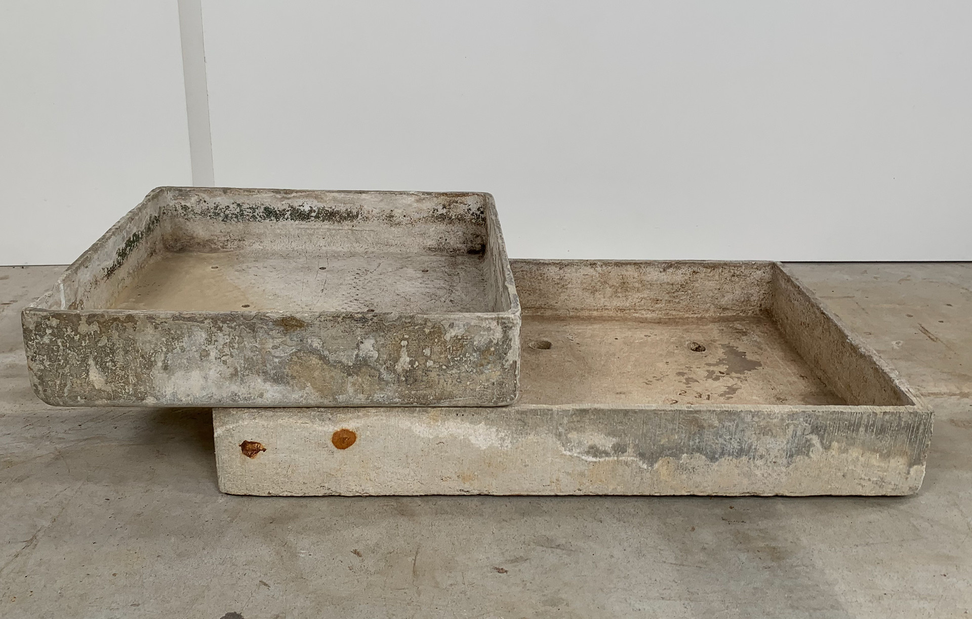 Willy Guhl Square Planters, 1960 Switzerland