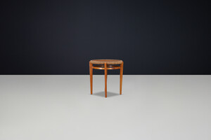 Wood and Braided Rope side table by Augusto Romano, Italy, 1940s Mid-20th century